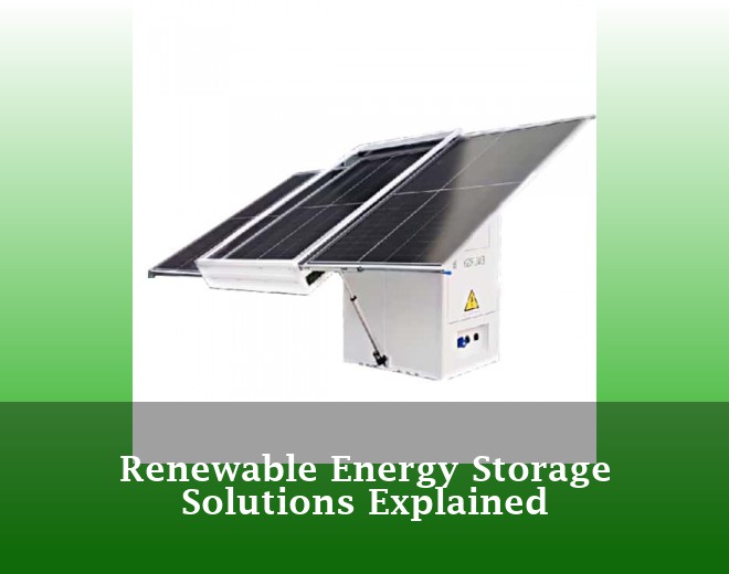 Renewable Energy Storage Solutions Explained